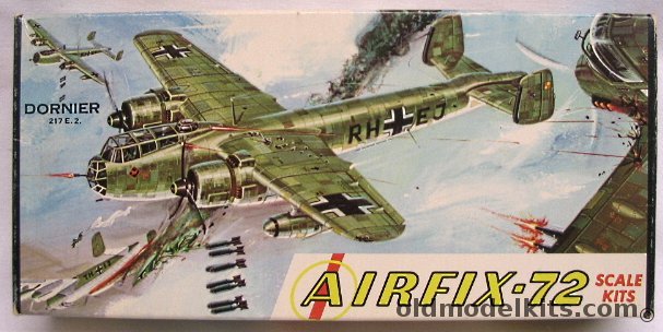 Airfix 1/72 Dornier Do-217 E.2 Craftmaster Issue, 2-89 plastic model kit